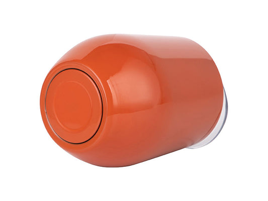 Vaso Naranja Acero Inoxidable Doble Capa 12onz