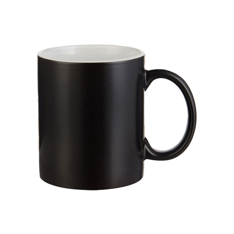 Taza Mágica Negra Glossy para Sublimación – Cambio de Color 11 oz