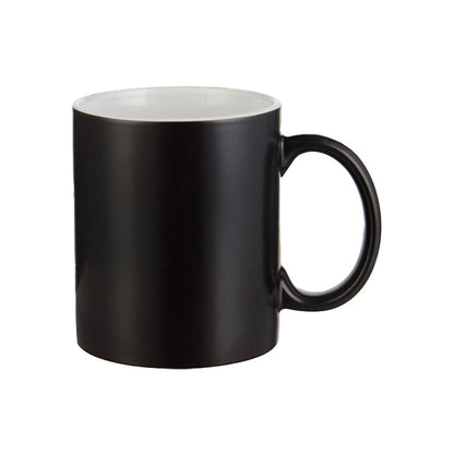 Taza Mágica Negra Glossy para Sublimación – Cambio de Color 11 oz