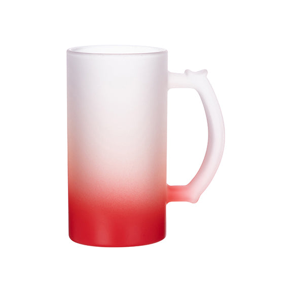 Jarra de Cerveza Degradado Amarillo para Sublimación – 16 oz