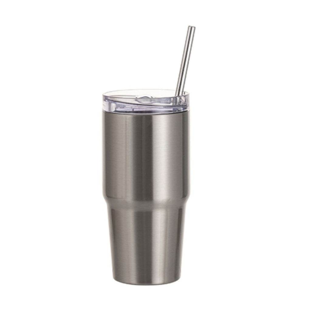 Vasos de Viajeros (Silver) 20onz/600mL - Acero Inoxidable