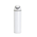 Vaso Deportivo Blanco de Acero Inoxidable con Sorbete y Tapa Sublimable – 32 oz / 960 ml