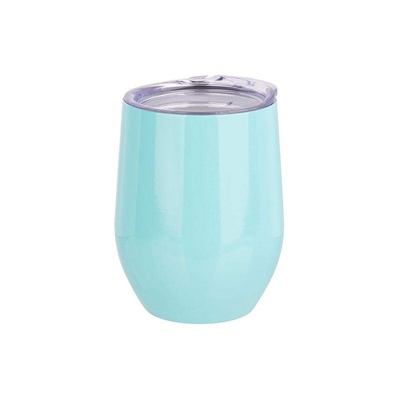 Vaso Verde Aqua Acero Inoxidable Doble Capa 12onz