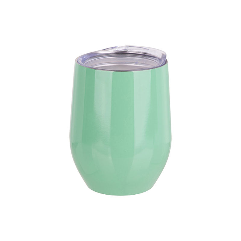 Vaso Verde Claro Acero Inoxidable Doble Capa 12onz