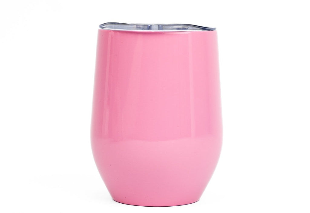 Vaso Rosado Acero Inoxidable Doble Capa 12onz