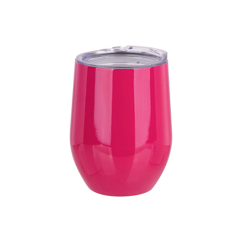 Vaso Rosado de Acero Inoxidable Doble Capa 12 oz (354 ml)