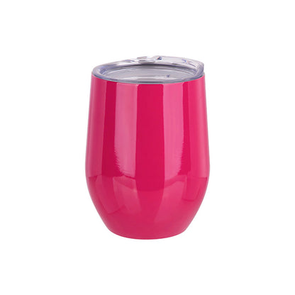 Vaso Rosado de Acero Inoxidable Doble Capa 12 oz (354 ml)
