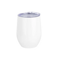 Vaso Blanco Acero Inoxidable Doble Capa 12onz
