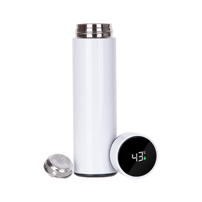 Termo Inteligente Blanco Smart Acero Inoxidable 16 oz (450 ml) con Pantalla LED