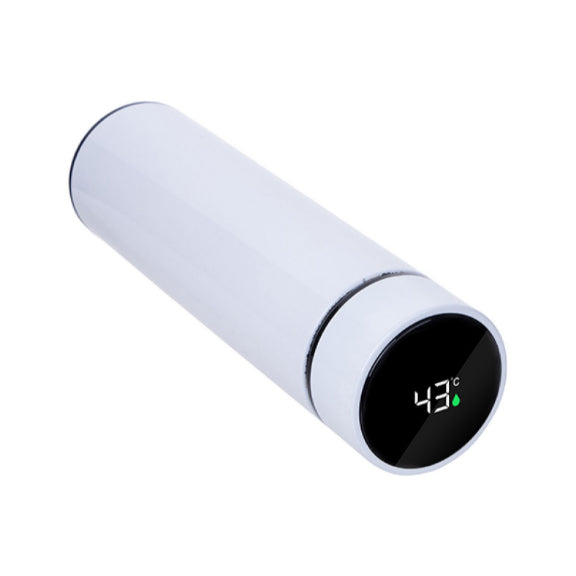 Termo Inteligente Blanco Smart Acero Inoxidable 16 oz (450 ml) con Pantalla LED