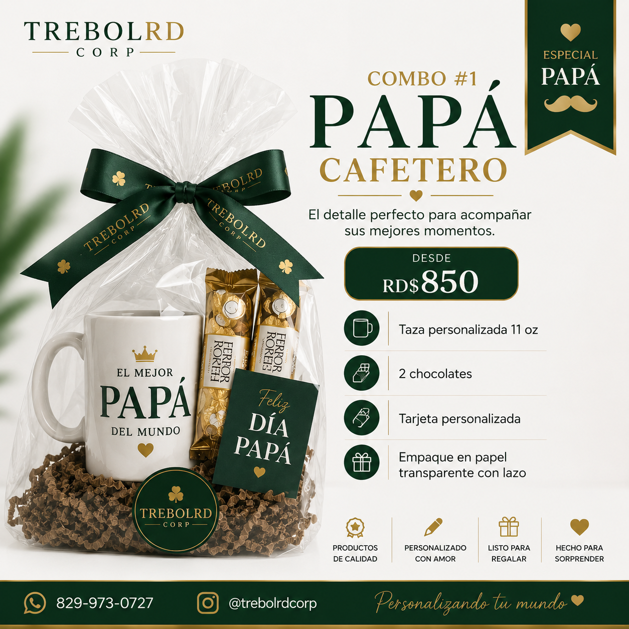 Regalo para Papá Combo #1