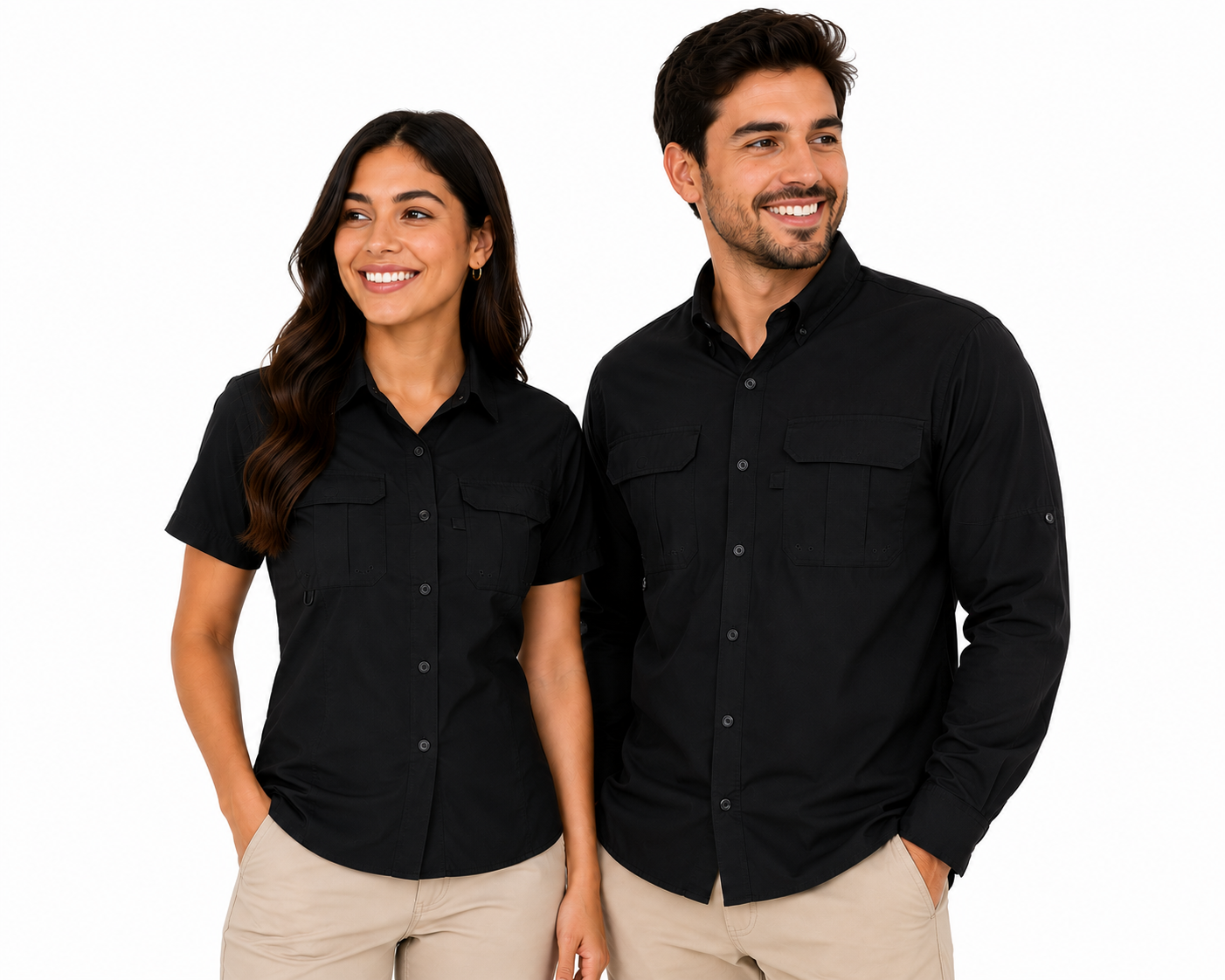 Camisa Tipo Columbia Personalizada | Manga Larga y Manga Corta