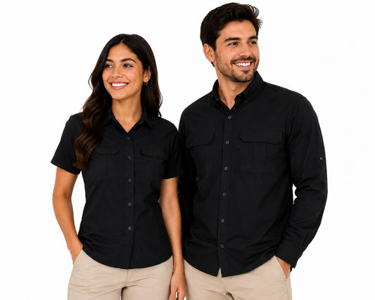 Camisa Tipo Columbia Personalizada | Manga Larga y Manga Corta