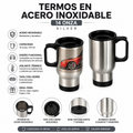TERMOS EN ACERO INOXIDABLE 14 ONZA SILVER