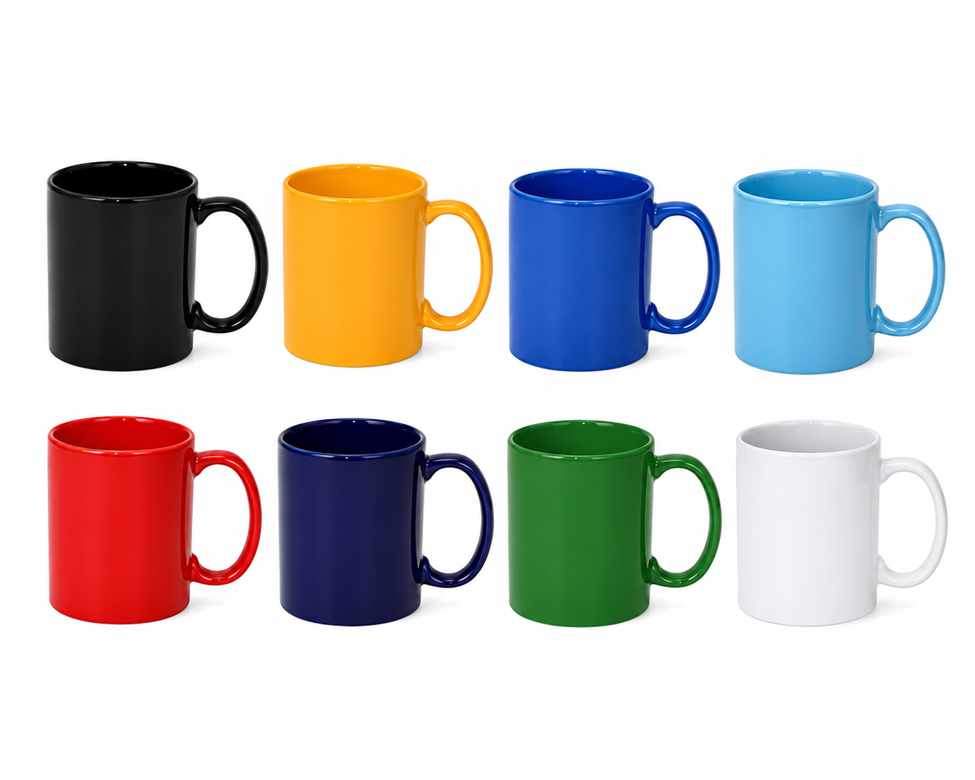 Taza Full Color para Sublimación – 11 oz (8.2 × 9.5 cm)