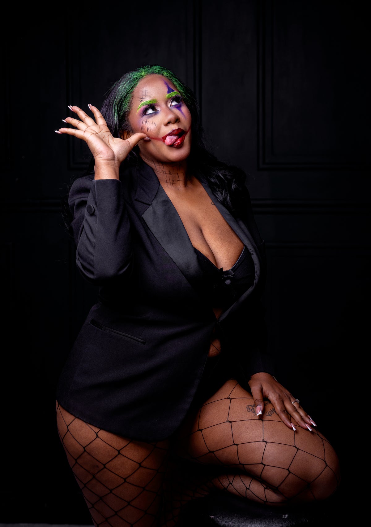 Joker Glam | Sesión Fotográfica de Halloween – Trebolrd Group