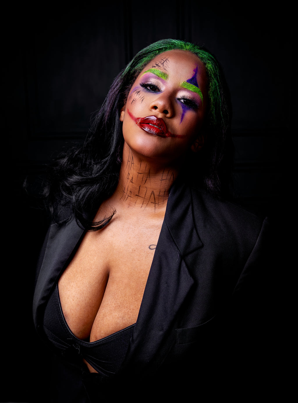 Joker Glam | Sesión Fotográfica de Halloween – Trebolrd Group