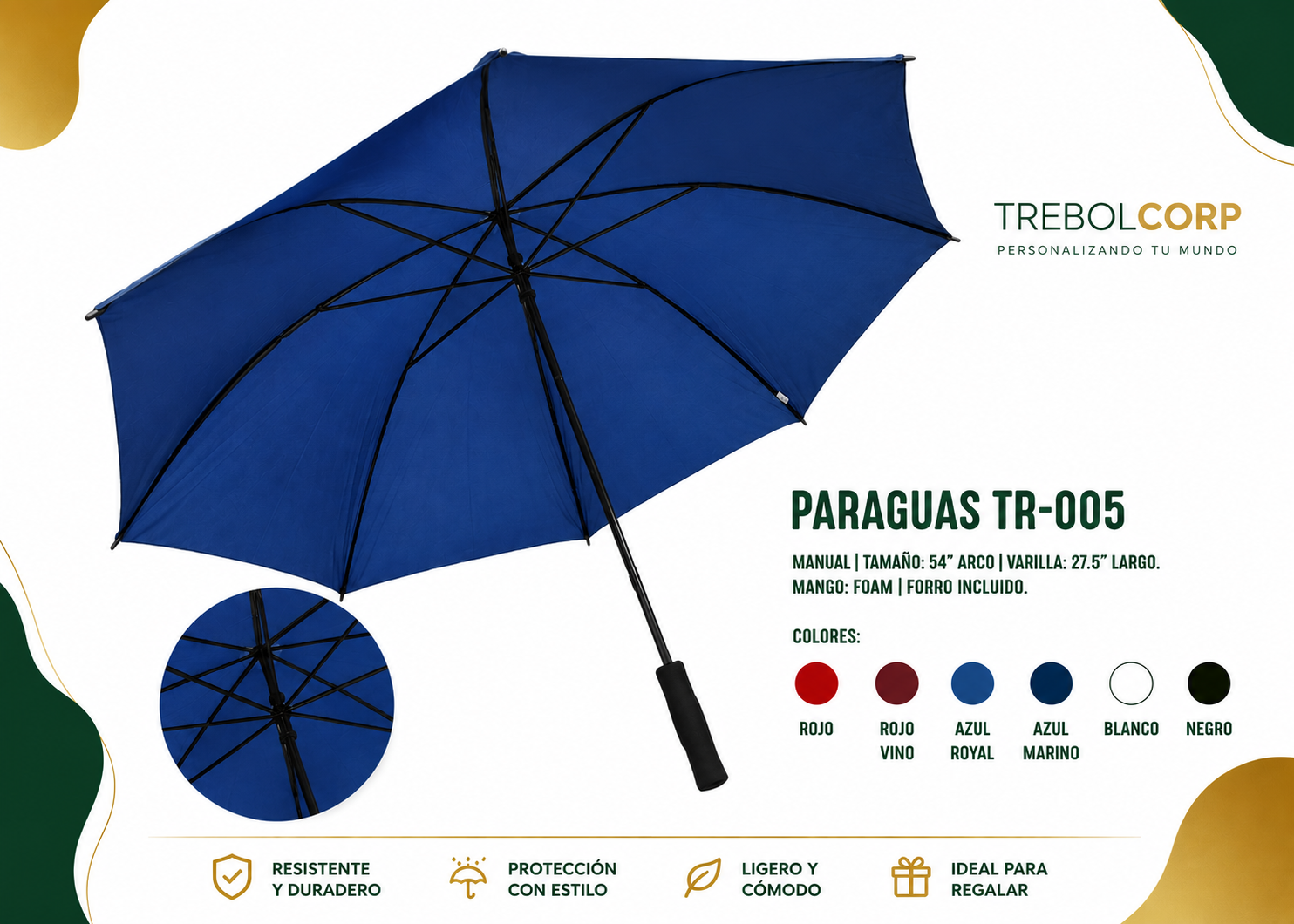 Paraguas Personalizados | Calidad, Protección y Estilo