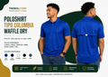Poloshirt Tipo Columbia Waffle Dry Personalizado | Bordado y Sublimado RD
