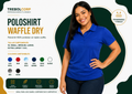 Poloshirt Waffle Dry Combinado Personalizado | Bordado, DTF y Sublimación R.D.