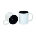 Taza Blanca para Sublimación con Interior de Color – 11 oz