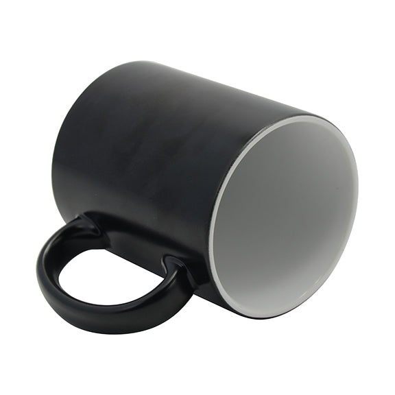 Taza Mágica Negra Glossy para Sublimación – Cambio de Color 11 oz