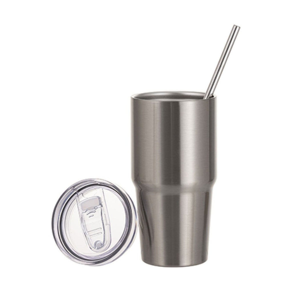 Vasos de Viajeros (Silver) 20onz/600mL - Acero Inoxidable
