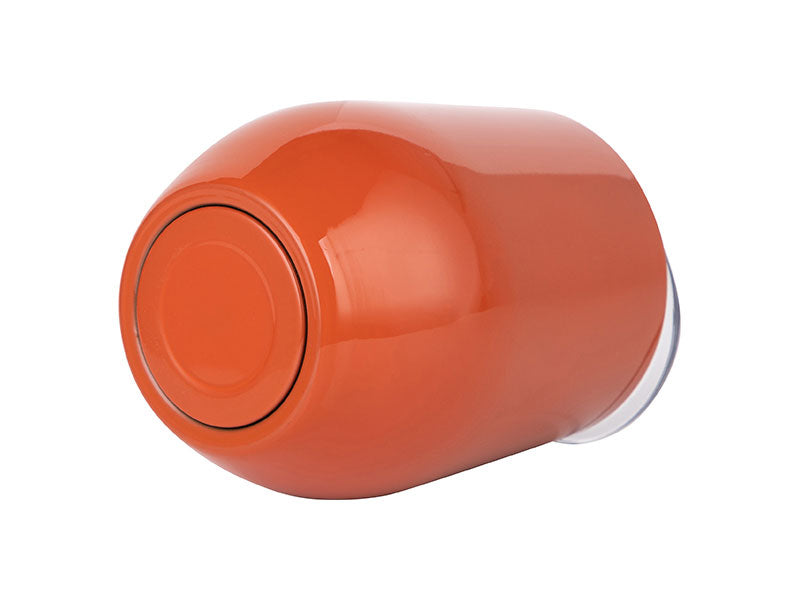 Vaso Naranja Acero Inoxidable Personalizado - Doble Capa 12onz