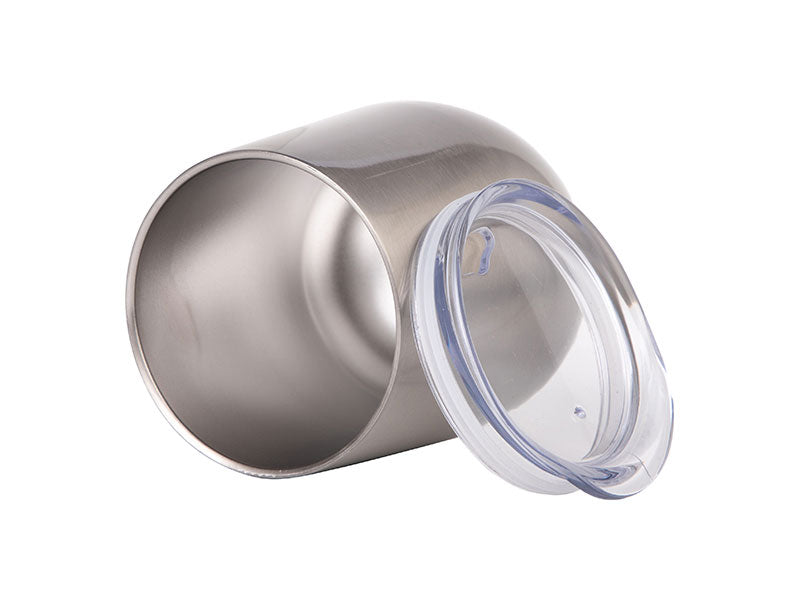 Vaso Silver de Acero Inoxidable Doble Capa 12 oz