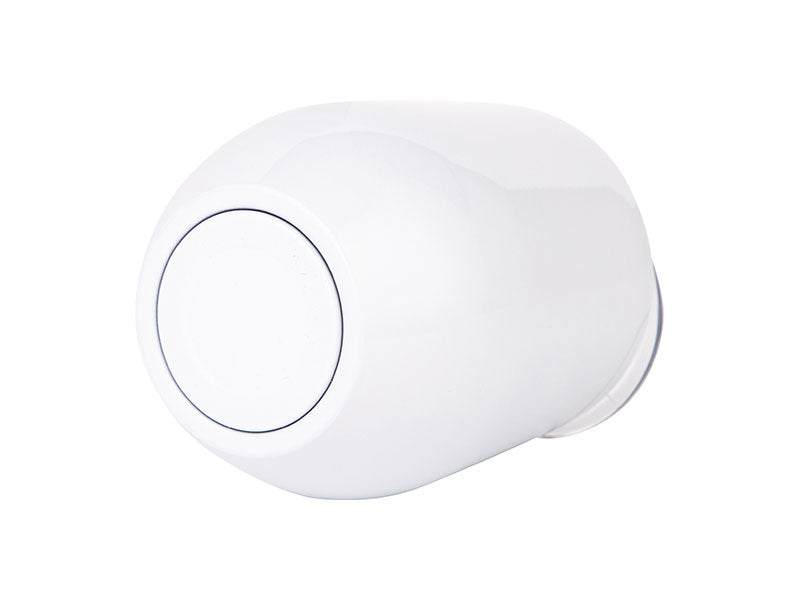 Vaso Blanco Acero Inoxidable Doble Capa 12onz