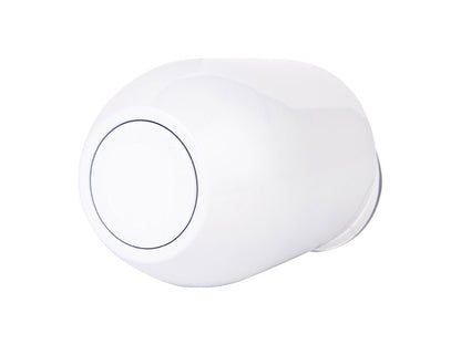 Vaso Blanco Acero Inoxidable Doble Capa 12onz