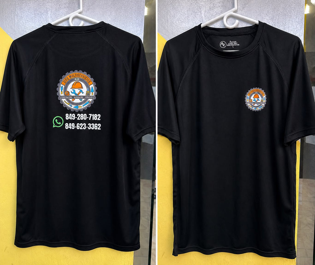 Camiseta Personalizada 100% Algodón Premium Unisex | DTF y Bordado