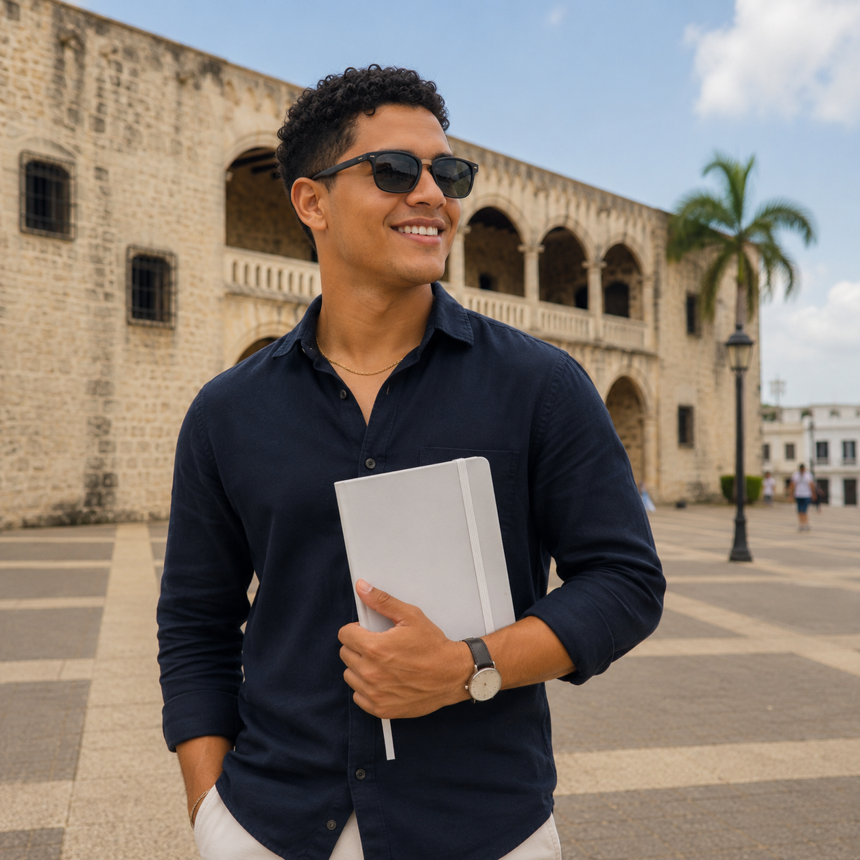 Libreta Blanca 5" x 7" | 160 Páginas | Personalizable | Trebolrdcorp