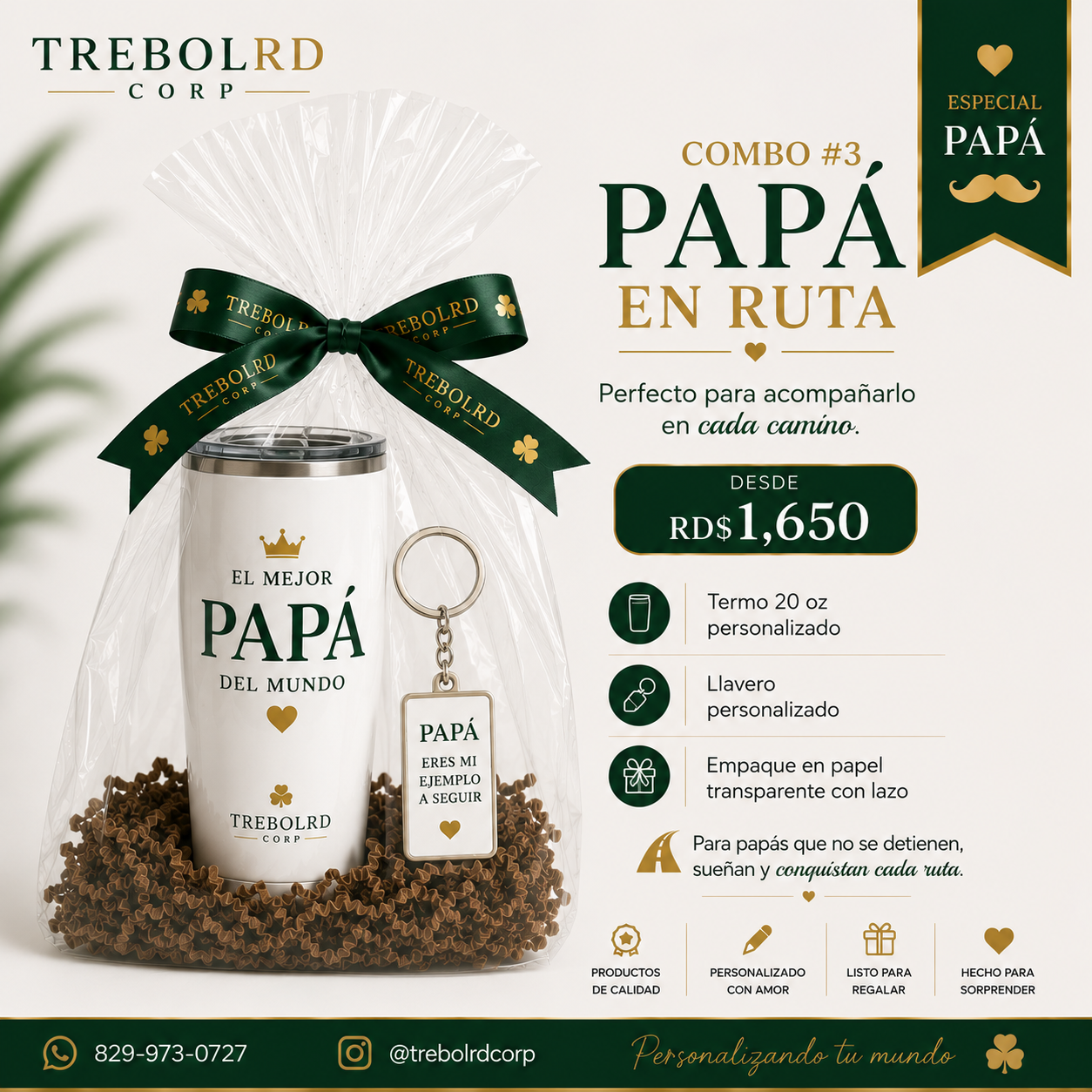 Papá en ruta Combo 3