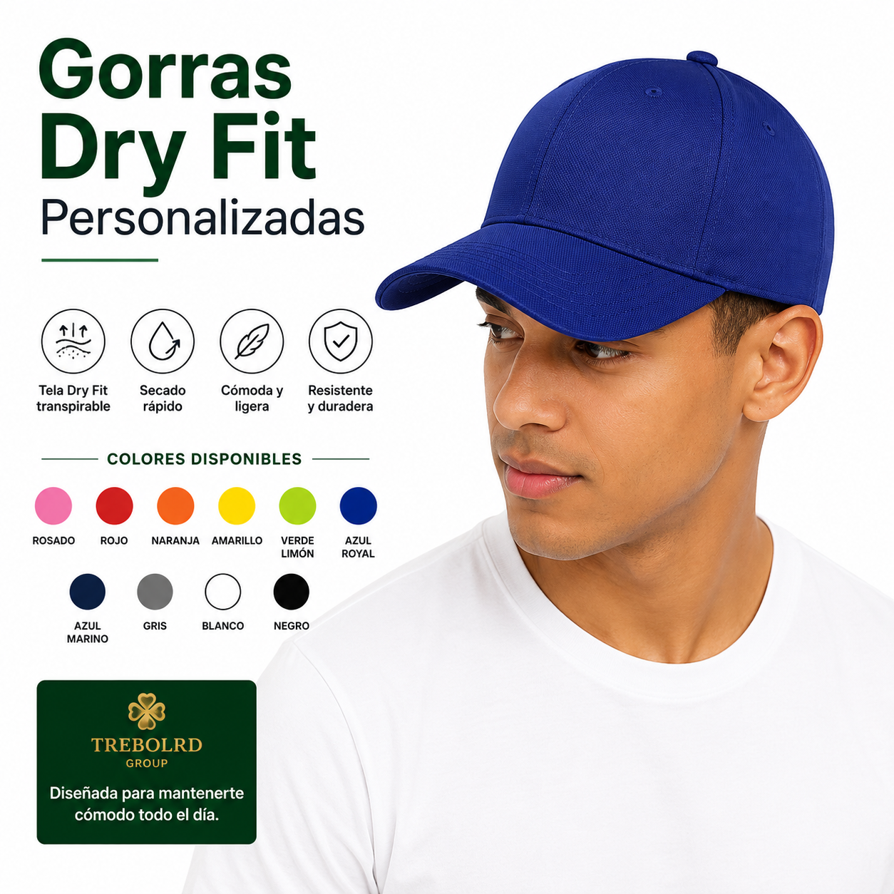 Gorra Dry Fit Personalizada