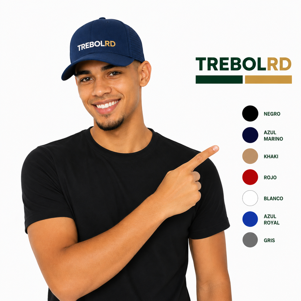 Gorras ST 85 de 5 Paneles Personalizable | Trebolrdcorp RD