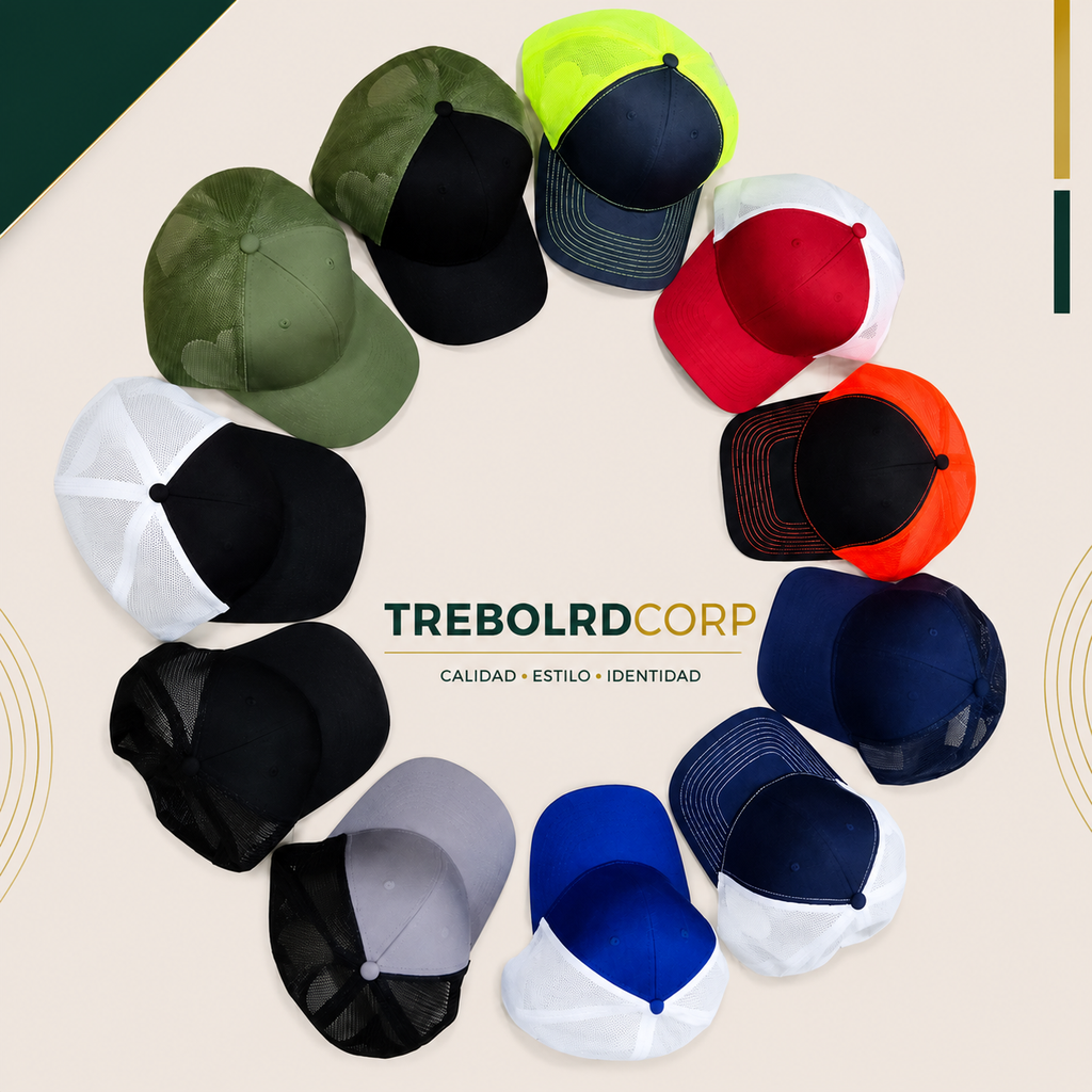 Gorra ST 84 con Malla | Personalizable | Trebolrdcorp