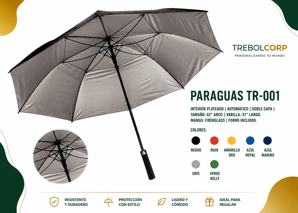 Paraguas Personalizados | Calidad, Protección y Estilo