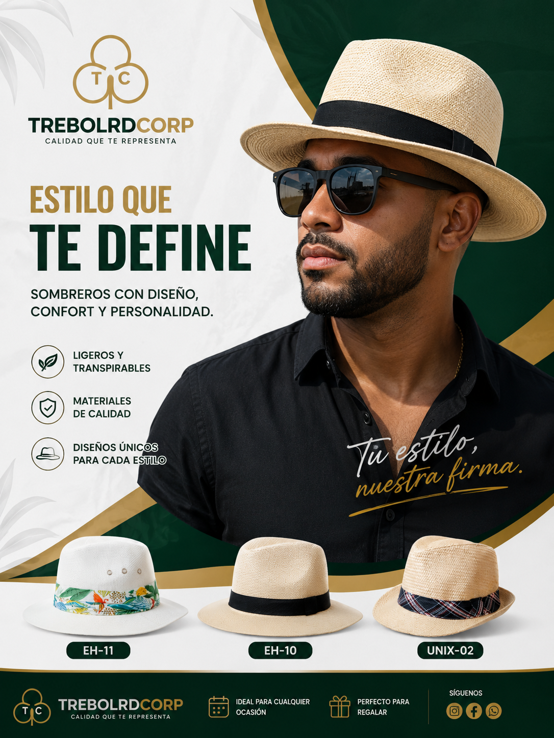 Sombreros Playeros | Trebolrdcorp